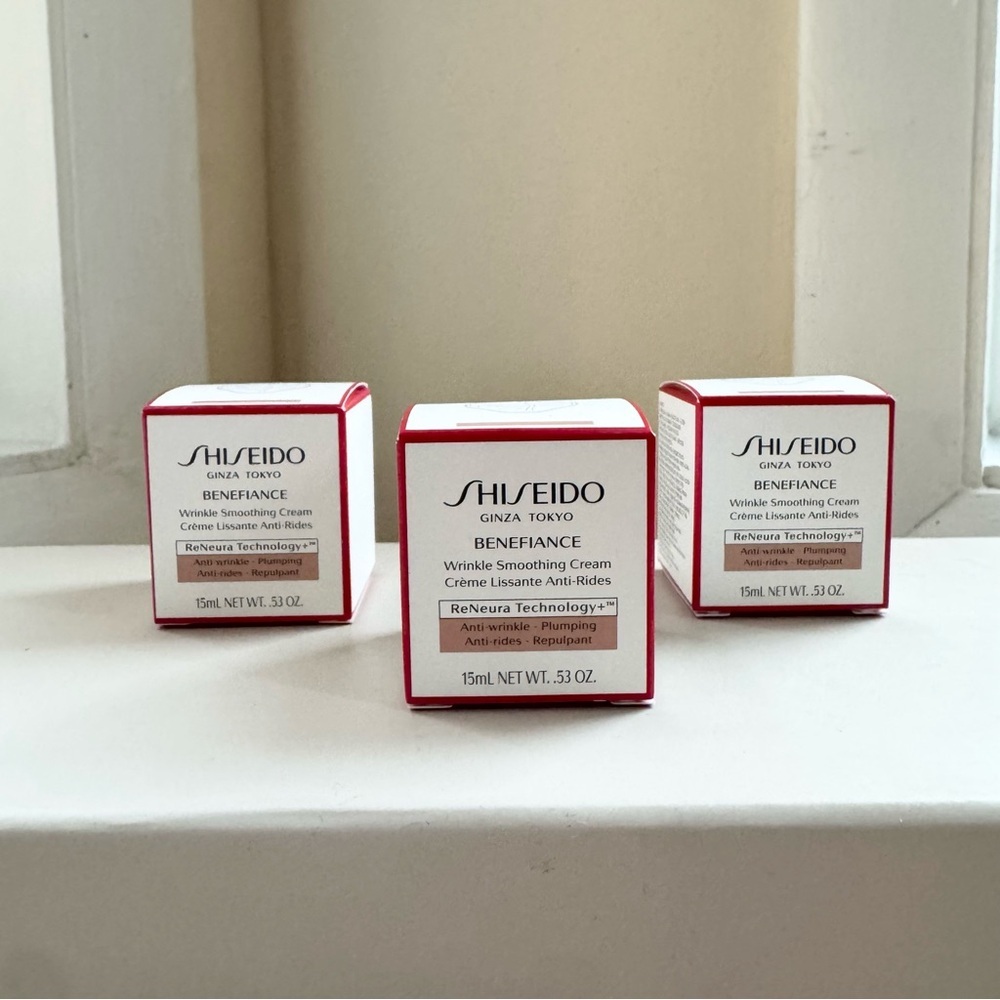 Shiseido Benefiance Wrinkle Smoothing Face Cream 15ml Travel Size